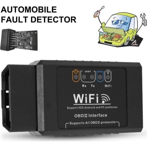 Universal OBD2 Scanner Elm327 WiFi Car Diagnostic Instrument Wireless Code Reader TCS CDP Tester for Android/iOS/Windows CSV