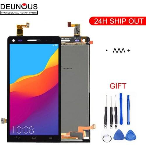 LCD Display For Huawei Ascend G6 4.5" Touch Screen Digitizer Assembly Replacement Black White For Huawei Ascend G6