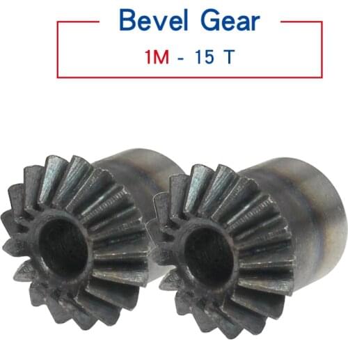 1M15teeth bevel gear outer diameter 16mm total height 17mm process hole low carbon steel material gear