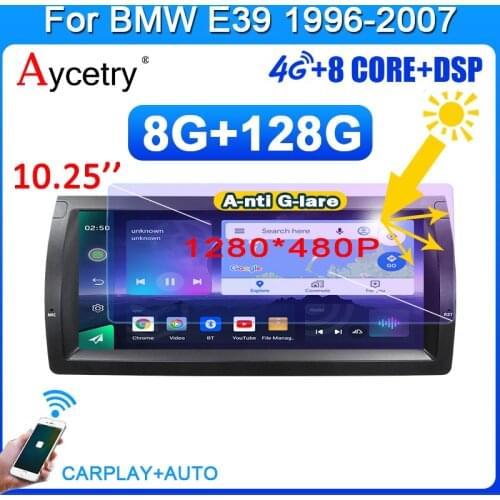 For BMW X5 E53 E39 Car Radio 1 din Android 10 auto audio DVD Navigation GPS Multimedia video Player Carplay 4G Head unit no 2din