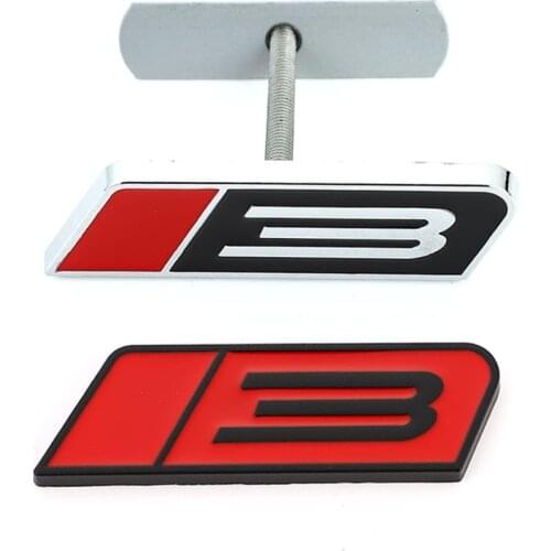 Car stickers Turbo 3 Running Horse Front Hood Grille Emblem Badge Auto Decal for Ford focus ROUSH Mustang Stage 3 GT Fiesta