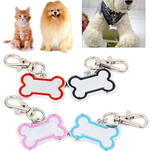 1PC Pet ID Tag For Puppy And Cat Kitten FREE ENGRAVING Dogs Collar Accessories Dog Tag Customized Pet Identity Card Pet Supplies