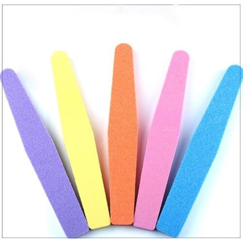 Double Sided Nail Buffer File Shiny Nail Buffer Sponge Diamond Natural Nail Polisher Nail Styling Tools for Home DIY Use
