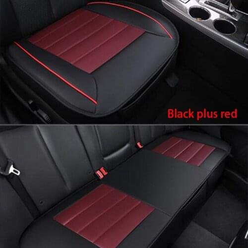 Universal car seat cushion breathable PU leather pad protection pad rear seat cover car front seat cushion