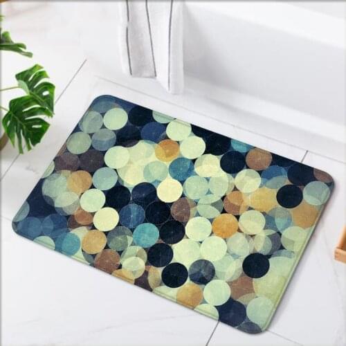 Geometric Pattern Tapis Chambre Adulte Laundry Room Decor Bathroom Mats Living Room Kitchen Bedside Carpet Plush Carpets 40x60