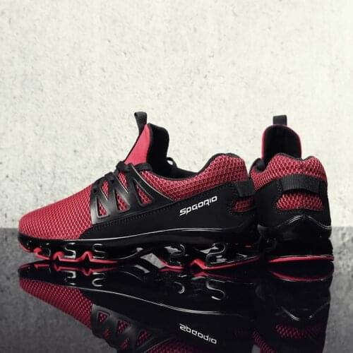 Fashion Couple Shoes Men Women Breathable Mesh Blade Cross Trainning Running Shoes Outdoor Unisex Gym Sneakers