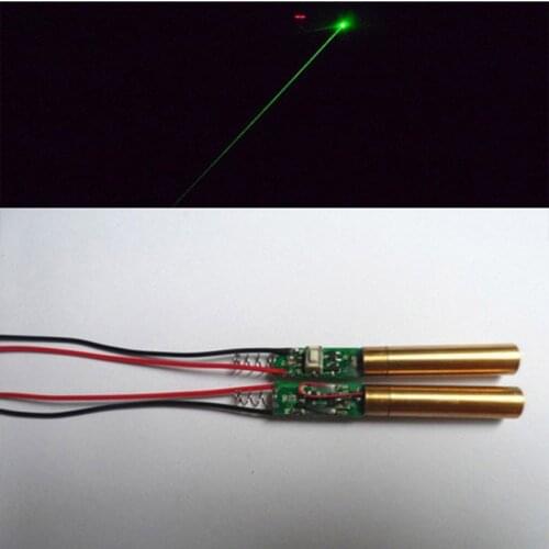 532 nm diameter of 8 mm industrial laboratory APC 3 VDC 5 mw green laser diode module lazer point