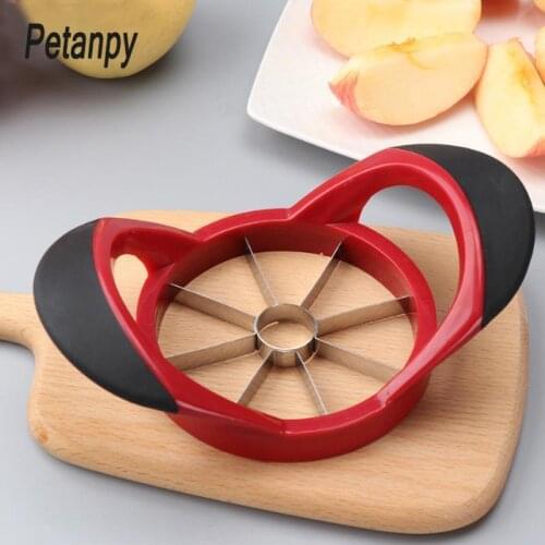 Stainless Steel Fruit Apple Pear Easy Cut Slicer Cutter Divider Peeler cut fruit Multi-function Eco-Friendly Easy Clean