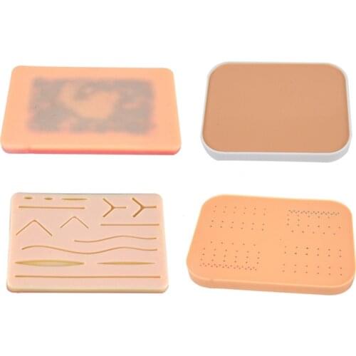 Medical Silicone skins Pad Suture Wound Module Surgical Suture Practice kit