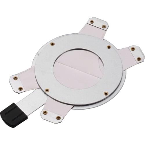 Metal Gobos Holder Geometric Pattern Design for Studio Strobe Optical Snoot Conical Focalize Condenser Photography Accessories