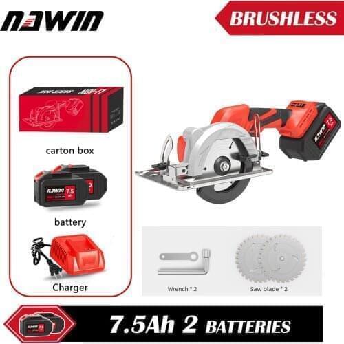 NAWIN Electric Circular Saw Power Tools 20V Multifunctional Electric Saw With TCT Blades Machine