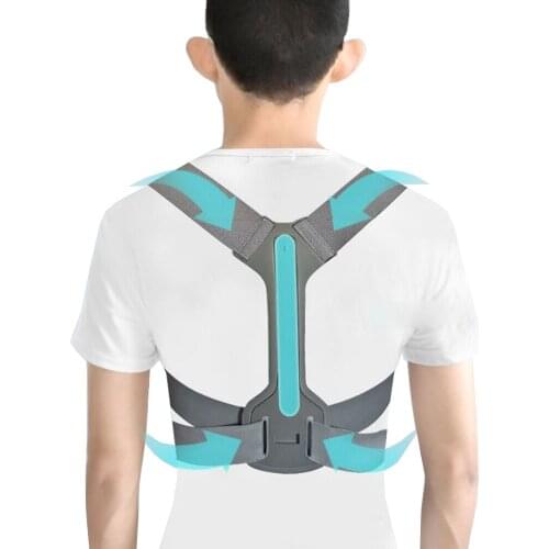 Invisible Upper Back Shoulder Posture Corrector Clavicle Support Belt Back Slouching Corrective Spine Orthopedic Brace Support
