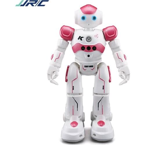 RC Robot Toy JJRC R2 USB Charging Singing Dancing Gesture Control Blue Pink For Kids Children Gift Presents