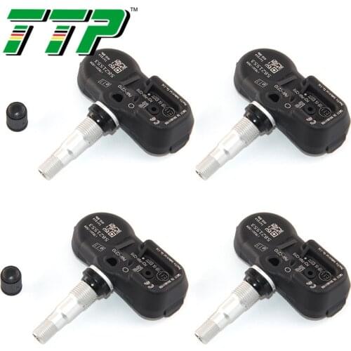 TTP 4PCS 42607-02031 TPMS Car Tire Pressure Sensor Monitoring Valve System For TOYOTA 42607-30070 42607-42020 433MHZ