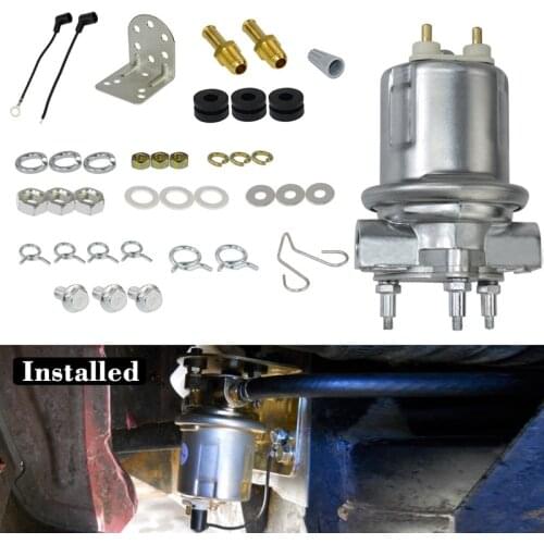 Universal Electric Fuel Pump 12V In-Line External Pump Module for Ford B600 B700 Base Bus 22897QW P4070