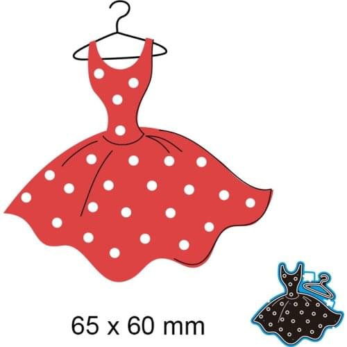 Cutting Dies Skirt New Metal Stencils DIY Scrap Booking Paper Cards Making Decoration