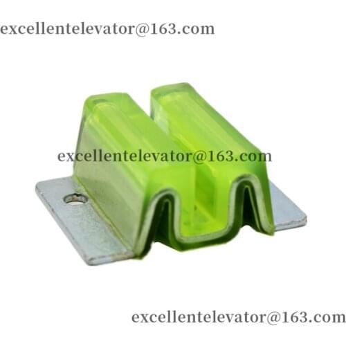 L110mm W80mm 10mm Elevator Counterweight Guide Shoe W/M Type 1 Pack=4 Pieces