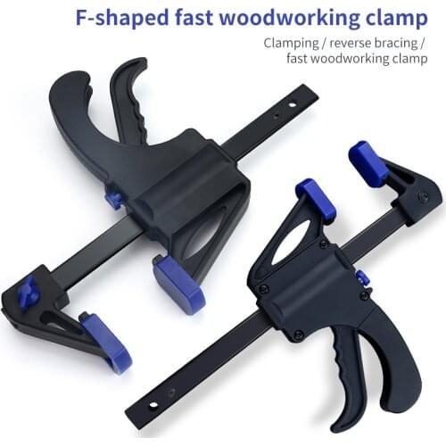 Woodworking Clamp Fast Fixing Clip Tools Multifunction Powerful Hand Pressure Clamping Device
