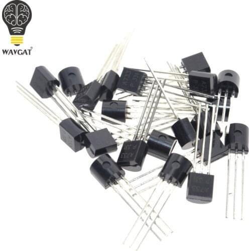 100PCS 2SA733 A733 transistor 0.1A/50V PNP transistor TO-92 Plastic-Encapsulate Transistors