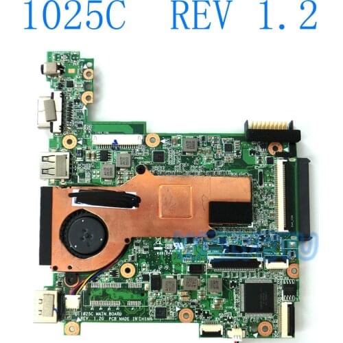 1025C Motherboard rev 1.2G with Atom N2600 CPU For ASUS 1025C Laptop motherboard 1025C Mainboard 1025C Motherboard test 100% OK