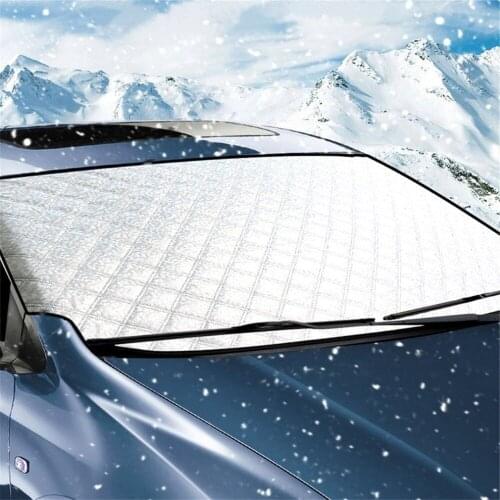 234x146x178cm Car Magnetic Windscreen Snow Ice Frost Cover Windshield Sunshade Rain Covers Dustproof for Pickup Trucks SUV