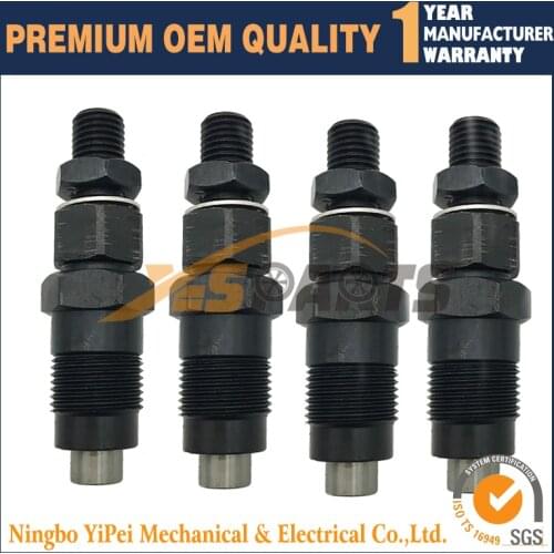 4PCS New Fuel Injectors 6672405 For Bobcat B100 B200 Kubota V1505 V1505T Engine 16032-53900