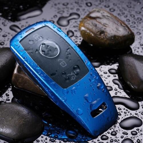 Alliminum Alloy Car Key Case Cover Protect Casing For Mercedes Benz E C G M R S Class C200L E260L E300L S350L GLC GLK W024 W212