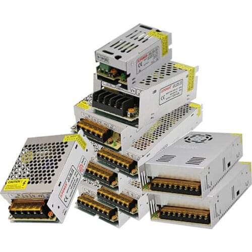 DC5V Led Power Supply Transformer Constant Current Driver Adapter For WS2812b SK6812 WS2813 Light Strip 8x8/16x16/8x32 Module