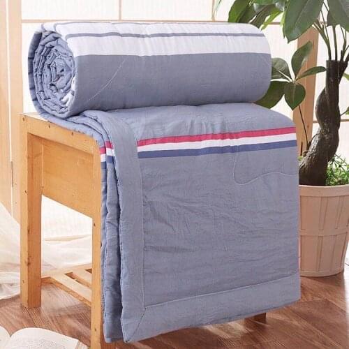 Home Air-conditioning Quilt Blanket Duvet For Winter/Summer Cotton Breathable Bed Cover Quilts Queen Comforter Twin Size King