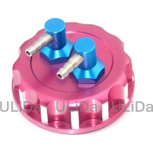 1PC Aluminum Alloy Oilcan Cover Gasoline Tank Box Lid Oil Drum Cap Shell Top Adapter Filter for RC Aircraft Fixed Wing