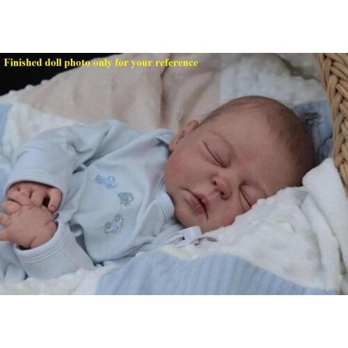 NPKCOLLECTION Reborn doll kit Camerson by sheila michael full body soft silicone vinyl DIY unpainted doll kit
