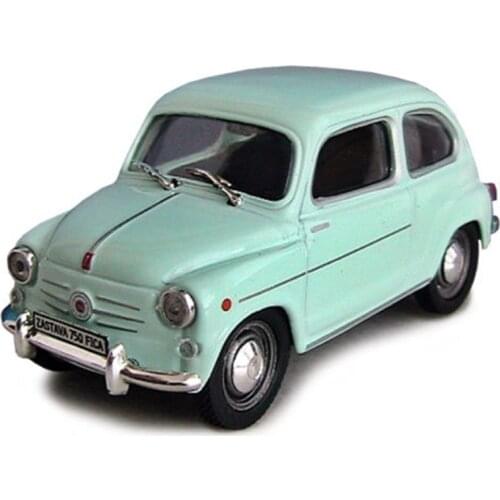 1/43 The Former Soviet Union Car Model Alloy Car ZASTAVA 750 Hongqi Classic Car Model Collection OrnamentsToys Gifts Show