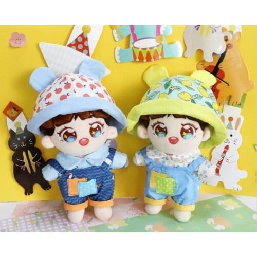 [MYKPOP]KPOP Dolls Clothes & Accessories: Summer clothes 4pcs Set for 20cm doll (without doll) KPOP Fans Collection SC20071511