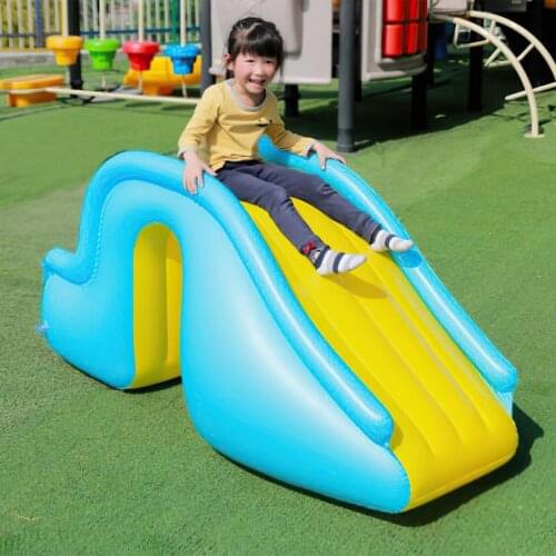Inflatable Waterslide Wider Steps Swimming Pool Supplies Gun Slide Bouncer Castle Waterslides Kids Water Play Recreation Facilit