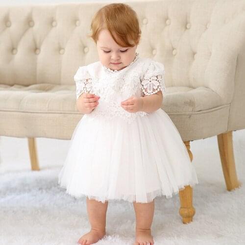 Tutu Princess Baby Girl Dress Summer Party Wedding Birthday Kid Lace Dress For Girl Child Ball Gowns Clothes