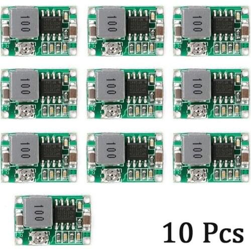 10 PCS 3A MINI DC-DC STEP DOWN CONVERTER VOLT REGULATOR 5V-23V TO 3.3V 6V 9V 12V 340KHz