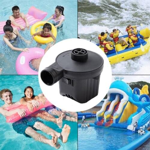 Portable Electric Quick-Fill Inflator Camp Bed Mattress Air Pump for Car Home