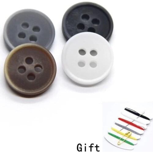9/10/11mm High Grade Resin Shirt Buttons For Clothing Skirt Tops Decorations Sewing Crafts Handmade DIY Accessories Wholesale