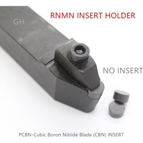 RNMN0904 inserts holder bar Lathe Turning tool carbide steel for PCD Solid CBN round insert RCMN1207 RCGX0907 SNMN L150mm1pc