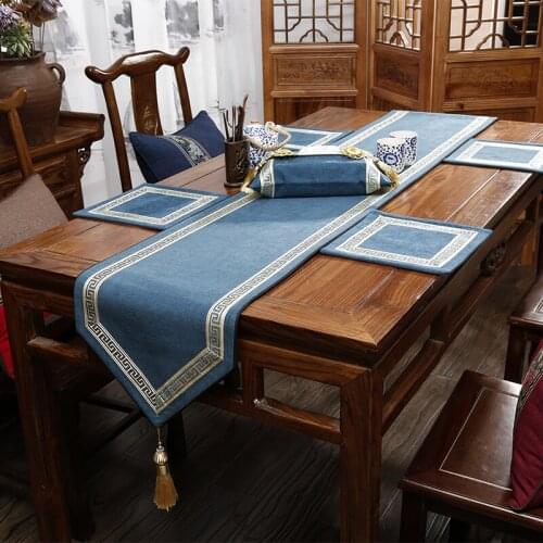 Classical cotton table flag Japanese style tablecloth,table runner