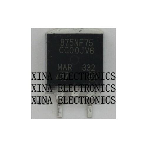 STB75NF75 B75NF75 75NF75 75V 80A TO-263 ROHS ORIGINAL 10PCS/lot Free Shipping Electronics composition kit