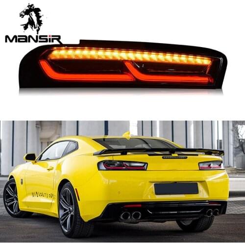 LED Car Taillight Tail Lamp Brake Reversing Reverse Rear Fog Light For Chevrolet Camaro 2016 2017 2018 Turn Signal Reverse