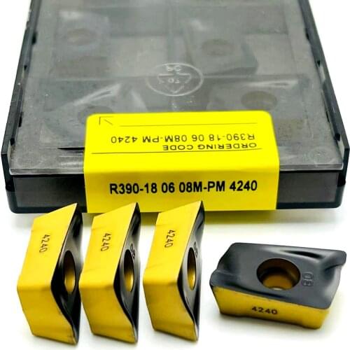 Turning tool R390-180608 R390-180612 PM4240 Carbide inserts Milling inserts Metal milling cutters CNC cutting tools R390 180612
