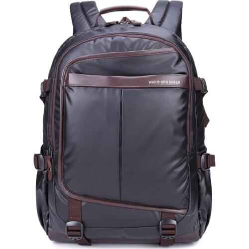 Waterproof Oxford leather Swiss Backpack Men 17 Inch Laptop backpacks Travel Female Vintage School Bags Casual bagpack mochila