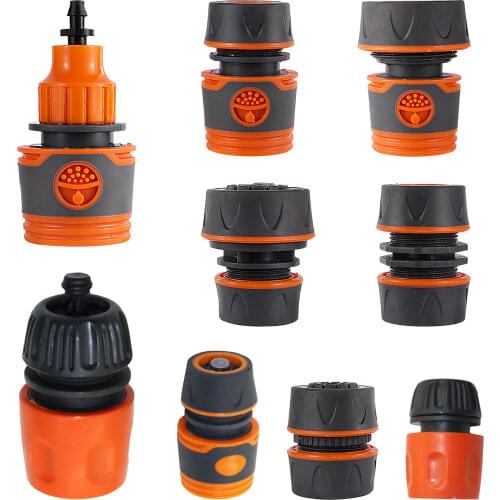 1/2 inch car wash hose connector ABS quick connector and quick water stop connector agricultural tools water pipe fittings 1pcs