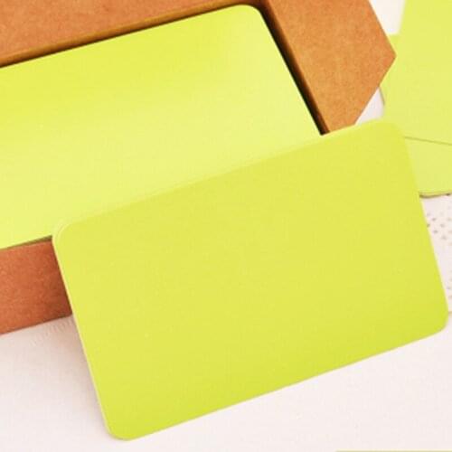 100pcs Vintage Blank Card DIY Greeting Cards Graffiti Word Cards Wedding Party Gift Thick Kraft Paper Postcards CLH@8