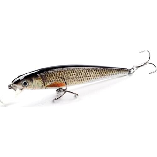 11.8g Minnow Fishing Lure 10cm 3D Eyes For Bass Pike Floating Swimbait Hard Lure Jerkbait Fishing Bait Crankbaits Wobblers