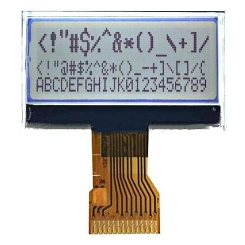 14PIN COG 12832 LCD Screen ST7567 Controller 3.3V White Backlight SPI Interface