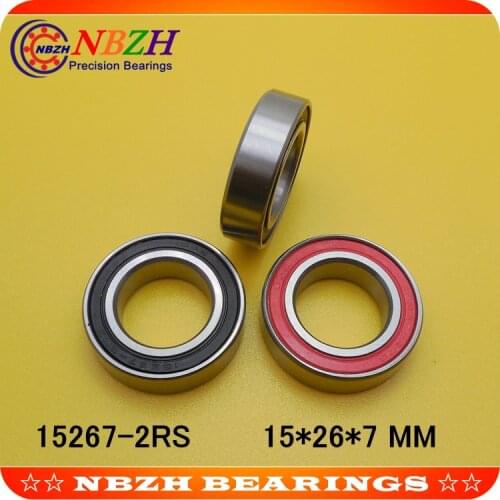 15267-2RS 15267RS MR15267 15267 2RS GCR15 ball bearing 15x26x7mm bike wheels bottom bracket repair bearing 15*26*7 MM