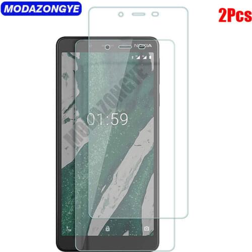 2 Pcs Tempered Glass For Nokia 1 Plus Screen Protector Nokia 1 Plus 2019 TA-1130 TA-1111 TA-1123 Nokia1 Plus Protective Film